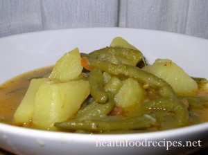 green beans and potatoe stew recipe