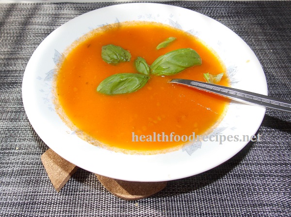 Cream of tomato soup recipe